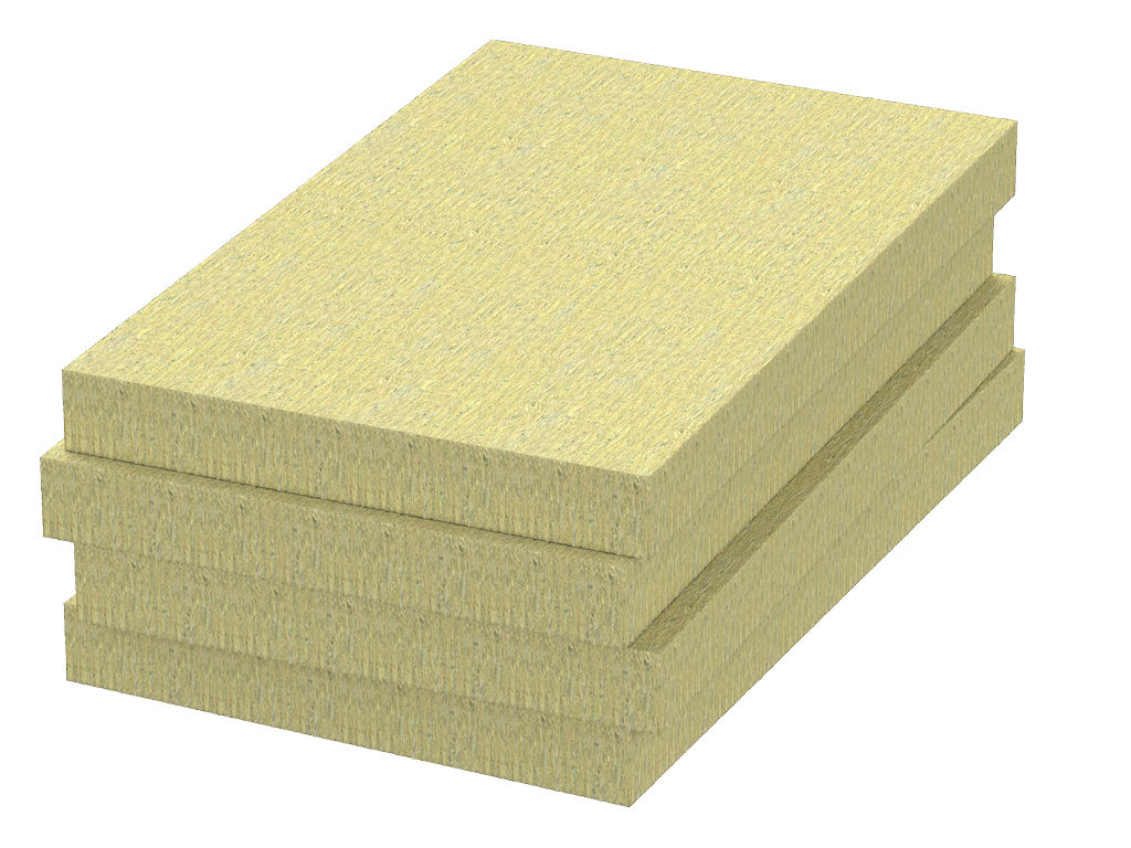 Uch qatlamli sandwich-panellar uchun issiqlik izolatori sifatida bazalt guruhiga mansub tog‘ jinslari asosida ishlab chiqarilgan, kompaniya tomonidan mustaqil ishlab chiqariladigan mineral paxta plitalari qo‘llaniladi.